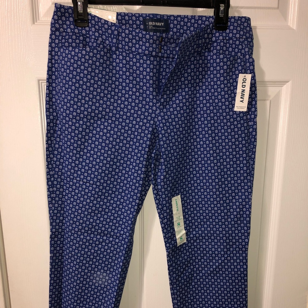 Pixie Cut Patterned Jeans